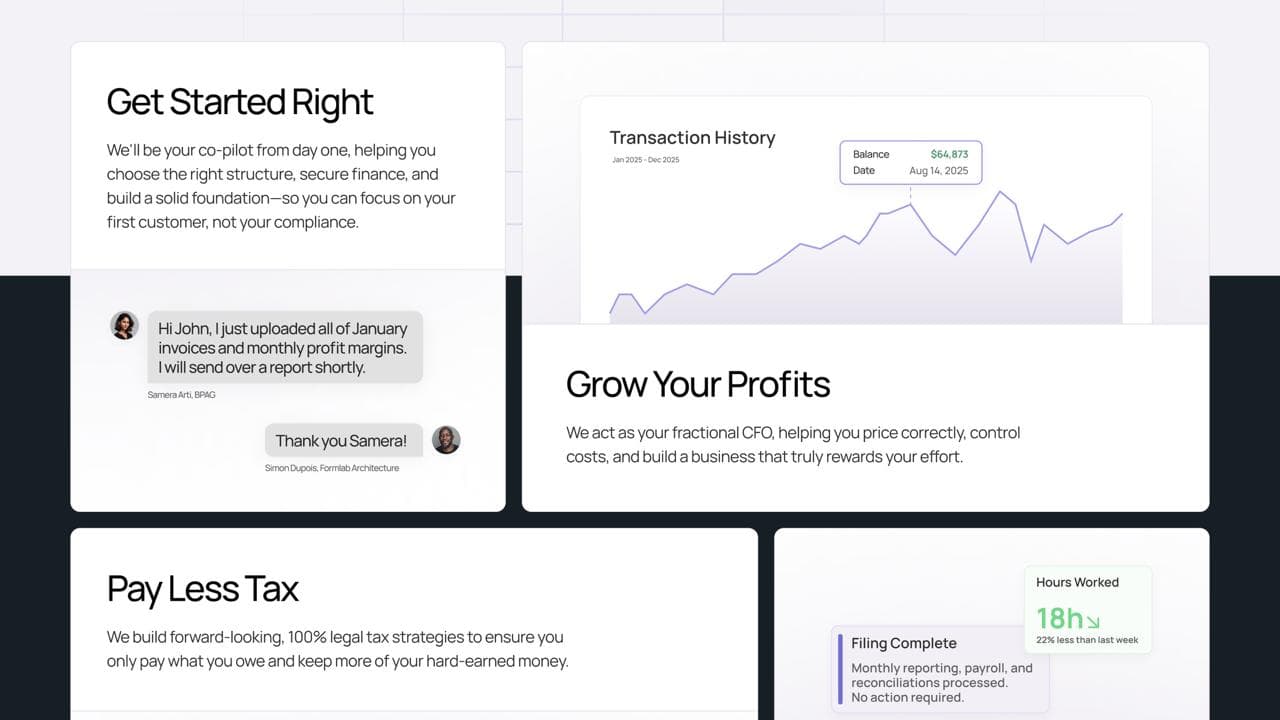 BPAG — Service cards