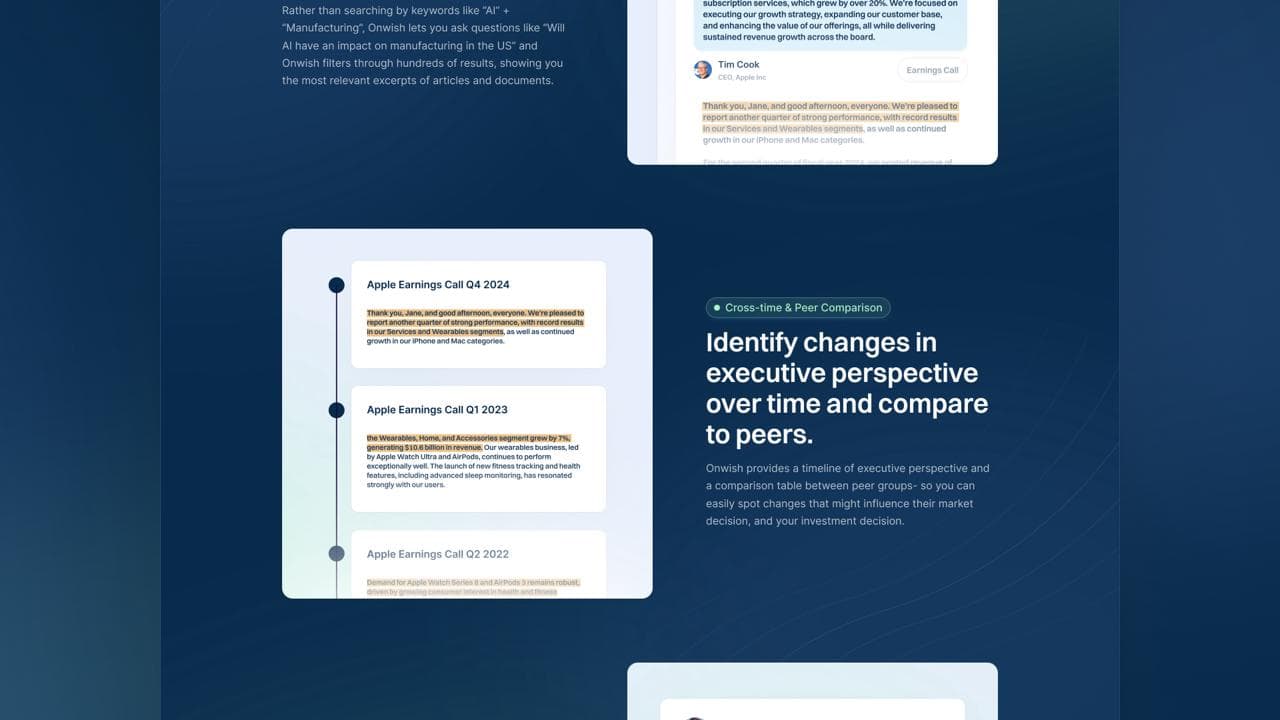 Onwish — Product