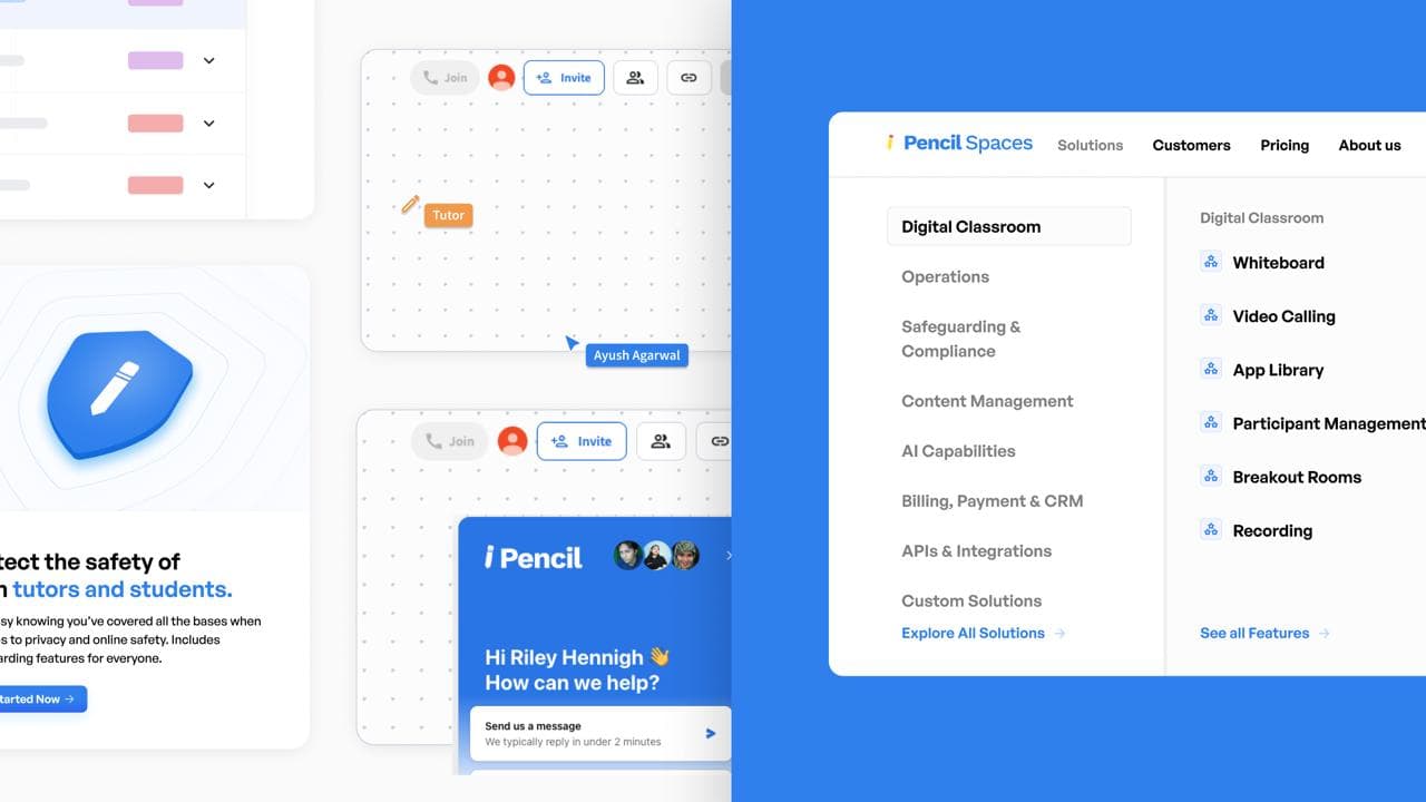 Pencil Spaces — Product imagery