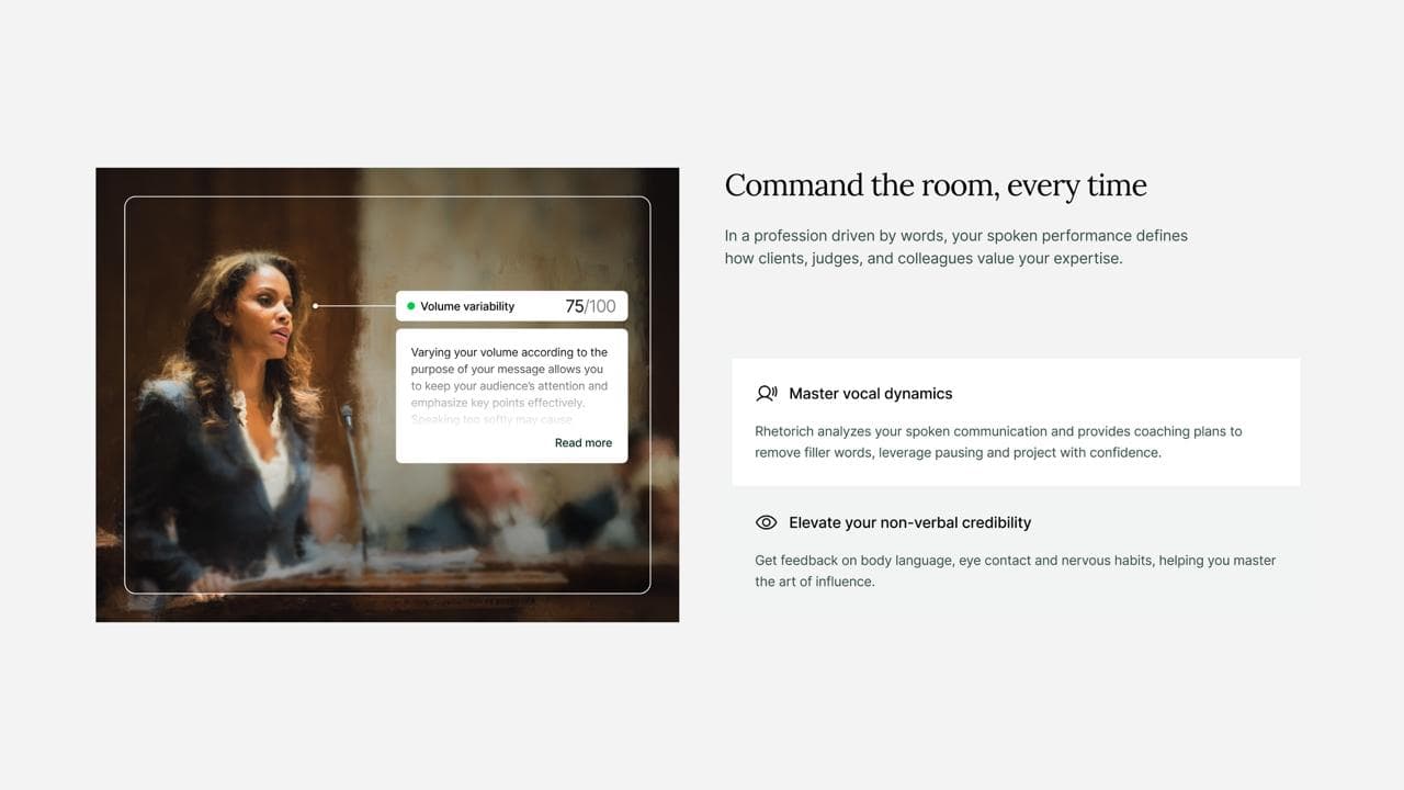Rhetorich — Product imagery