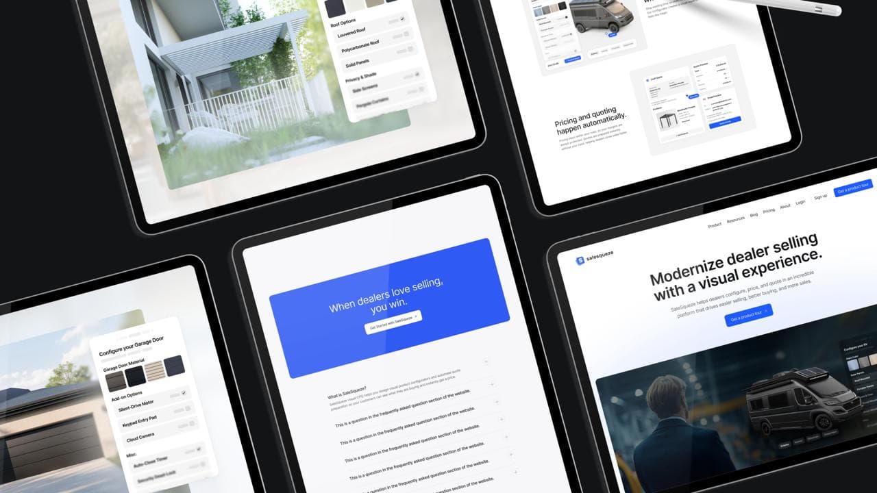 SaleSqueze website preview